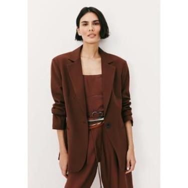 Imagem de Blazer Feminino Regular Em Crepe-Feminino