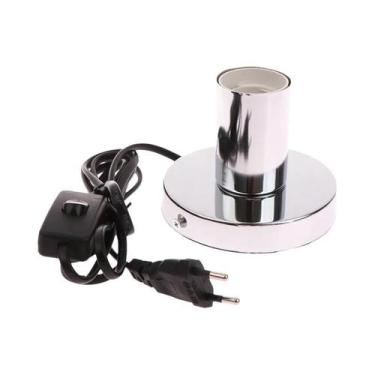 Imagem de Cabo De Luz Noturna De 1,5M Com Soquete De Lâmpada E27, Base De Lâmpad