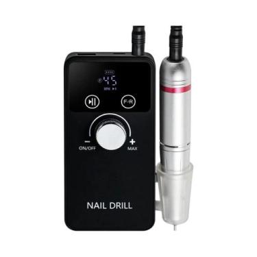 Imagem de Máquina De Broca De Unhas Profissional Recarregável 45000RPM Baixo Ruí