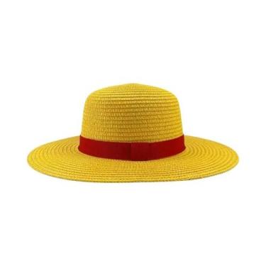 Imagem de Chapéu Unissex De Cosplay Do Rei Luffy, Acessório De Anime, Chapéu De 