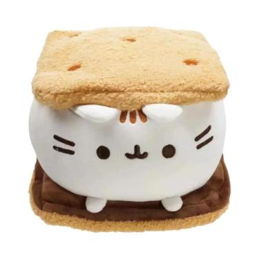 Imagem de Boneco De Gato De Pelúcia Macio E Fofo, Brinquedo Simulado De Gato Par