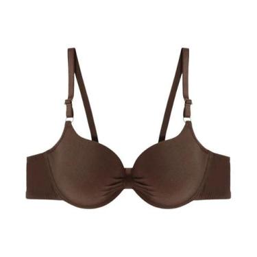 Imagem de Sutiã Sexy Feminino Sem Costas, Decote Profundo Em V, Algodão, Com Boj