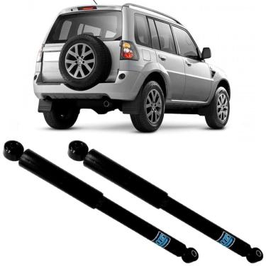 Imagem de 2 Amortecedor Mitsubishi Pajero 2000 A 2015 Traseiro Nakata