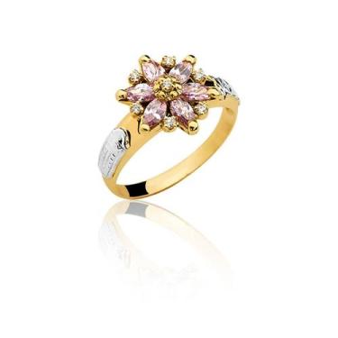 Imagem de Anel De Formatura Feminino Ciências Contábeis 18k A53 - MAEHLER Arte E