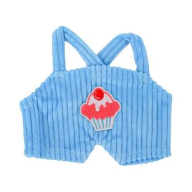 Imagem de Boneca De Pelúcia Pato Amarelo 30Cm Série Azul Lalafanfan Com Saia, Mo