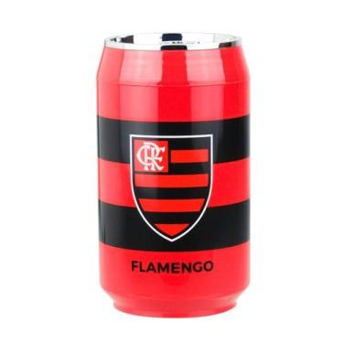Imagem de Copo Lata Flamengo Plástica 280 Ml - Df8804-5-B - Mileno