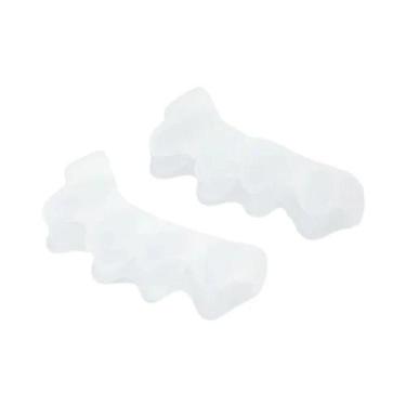 Imagem de Separadores De Dedos De Silicone, Corretor De Joanetes, Espalhadores D