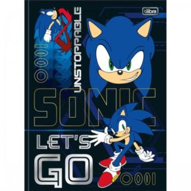Imagem de Caderno Brochurao Grande Sonic 80fls Capas Sortidas - Tilibra