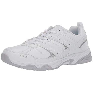 Imagem de Avia Tênis de treino feminino, Branco/Micro Chip/Petit Four/Prata, 7.5