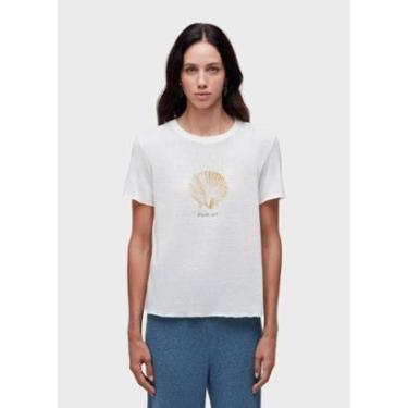 Imagem de T-shirt concha brazilian soul OSKLEN-Feminino