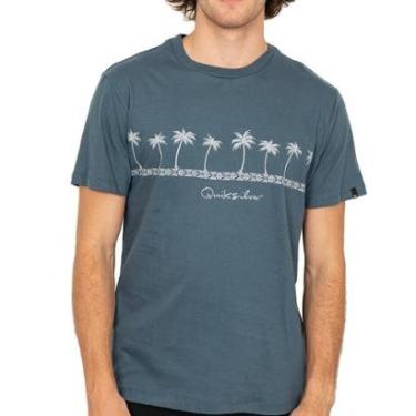 Imagem de Camiseta Quiksilver Summer Palms SM26 Masculina-Masculino