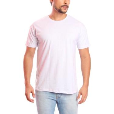 Imagem de Camiseta Masculina Branco 100% Algodão - Tam G - ID MODASS
