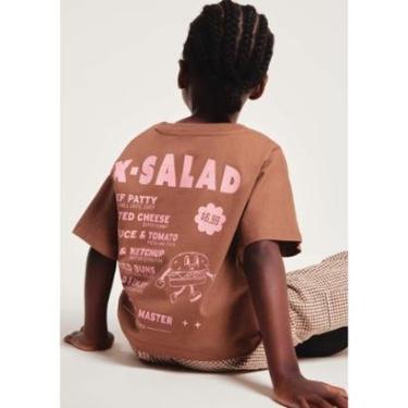 Imagem de Blusa Infantil Menina Super Cotton Oversized-Feminino