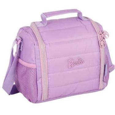 Imagem de Lancheira Térmica Juvenil BARBIE Lilás Luxcel LA47718BB-Unissex