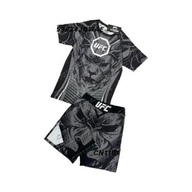 Imagem de Conjunto De Camiseta E Shorts Masculino E Feminino UFC 2025/26 2.0, Re