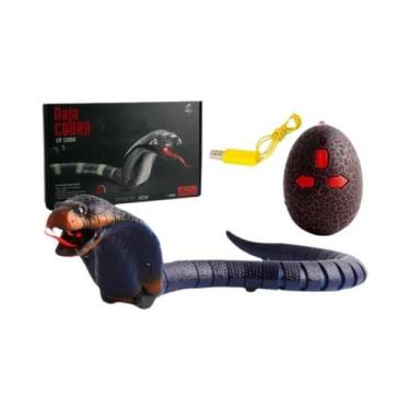 Imagem de Brinquedo De Cobra RC Realista Com Receptor Infravermelho Elétrico, Br