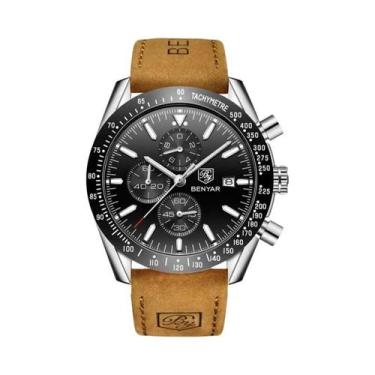 Imagem de Relógio De Pulso Masculino De Luxo À Prova d'Água BENYAR 2024 Relógio 