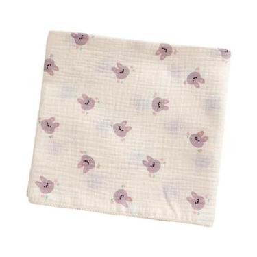 Imagem de Manta De Algodão Muslin Para Bebês, Macia E Respirável, Com Estampa De