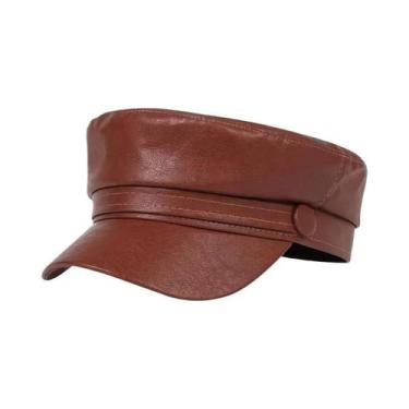 Imagem de Boné Militar Adulto De Cor Sólida Para Primavera E Outono, Chapéu Casu