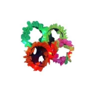 Imagem de Coroa de Flores Decorativa com LED - Iluminação - Genérico