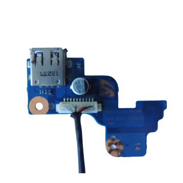 Imagem de Placa USB e Botão P/ Notebook Samsung RV411 415 420 BA92-07502A Usado