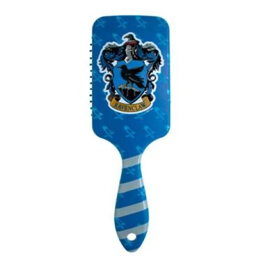 Imagem de Escova Cabelo Raquete Média Harry Potter Corvinal Marco Boni, Azul
