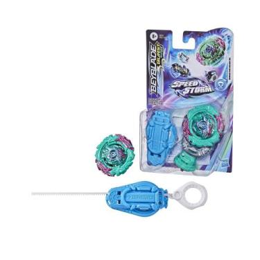 Imagem de Beyblade Burst Surge Speedstorm World Evo Helios H6 F0573 Hasbro, Verd