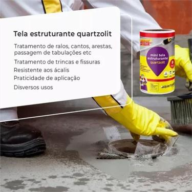 Imagem de Mini Tela Estruturante Quartzolit 0,21x5m