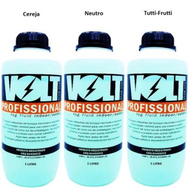 Imagem de Kit 3 Litros Líquido Fluído P Máquina De Fumaça Profissional Sabor Neu