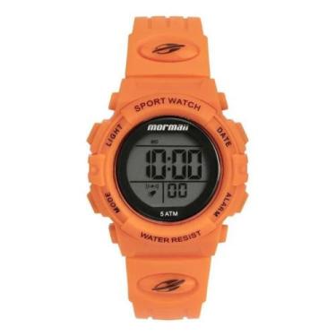 Imagem de Relógio Digital Mormaii MO03121AB/8L Infantil Laranja Sport