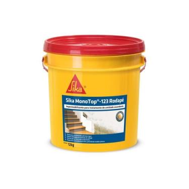 Imagem de Sika Monotop Para Rodape 12Kg Balde 581259