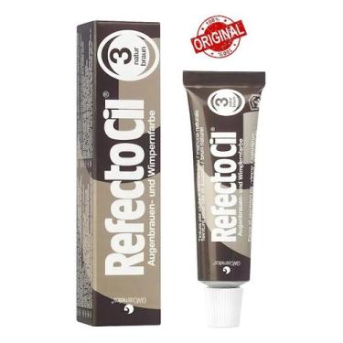 Imagem de Tintura Para Sobrancelha e Cílios Cor Castanho Natural 3.1 Refectocil