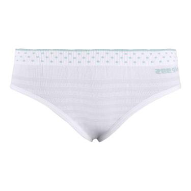 Imagem de Calcinha Tanga Infantil Jacquard Branco Zee Rucci, M