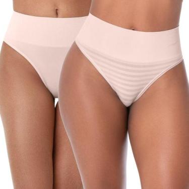 Imagem de Kit 2 Calcinhas Tanga sem Costura + Estojo Zee Rucci, P