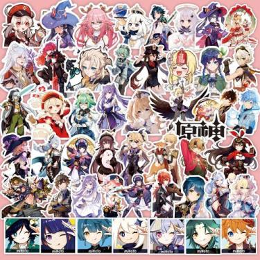 Imagem de Adesivos Genshins Impacts em vinil impermeável Anime (60 unidades) - y