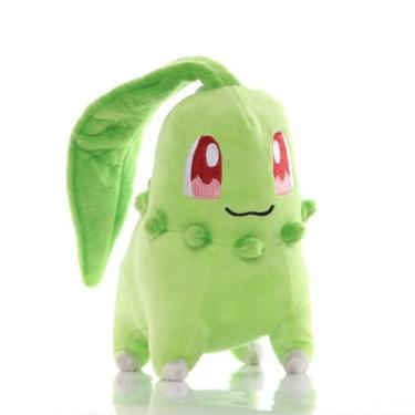 Imagem de Brinquedo de pelúcia Chikorita, anime de 20 cm, presente para crianças
