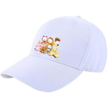 Imagem de Boné de beisebol Garfields Anime para adultos Summer Trucker - Yiweisa