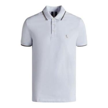 Imagem de Camisa Polo Reserva Friso Duplo Masculino Verde Oliva-Masculino