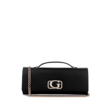 Imagem de Bolsa Guess Zalina Top Handle Clutch Preto - SE935072-Feminino
