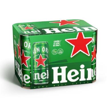 Imagem de Heineken Cerveja Sleek Lata 350ml Pack 12 Unidades