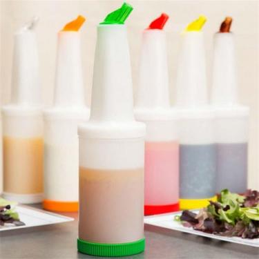 Imagem de Kit 5 Garrafas Storen Pour 1lt Profissional Bartender Drinks - Pró-Foo