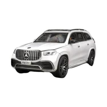 Imagem de Carro Modelo Em Escala 1:24 Mercedes Benz GLS63 AMG Para Crianças, SUV
