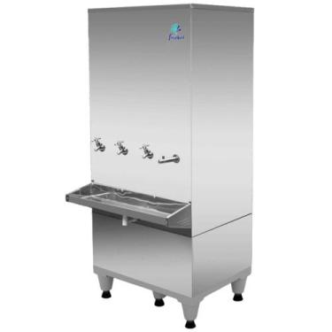 Imagem de Bebedouro Frisbel 200 Litros Industrial Inox RA20  127 Volts, 110V