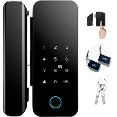 Imagem de Fechadura Digital De Vidro Com Sensor De Toque - Rick Imports