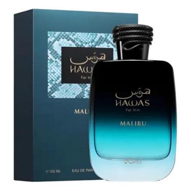 Imagem de Perfume Árabe Masculino Hawas Malibu  Perfume Masculino Fresco e Marca