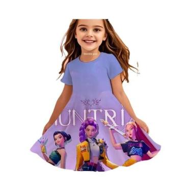 Imagem de Vestido Casual De Praia Para Meninas, Estilo Kpop, Caçadoras De Demôni