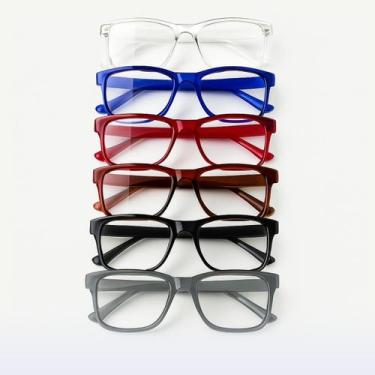 Imagem de Óculos com Grau para Leitura Trabalho Descanso Celular Unissex Escolha