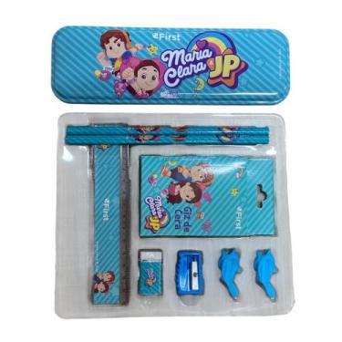 Imagem de Kit Escolar Maria Clara e JP com Estojo e Acessórios Completo - FIST