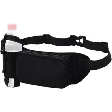 Imagem de Bolsa de Cintura com Suporte para Garrafa de água  Pochete Ajustável R