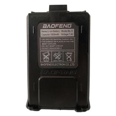 Imagem de Bateria para rádio comunicador  baofeng modelo uv-5r uv5ra